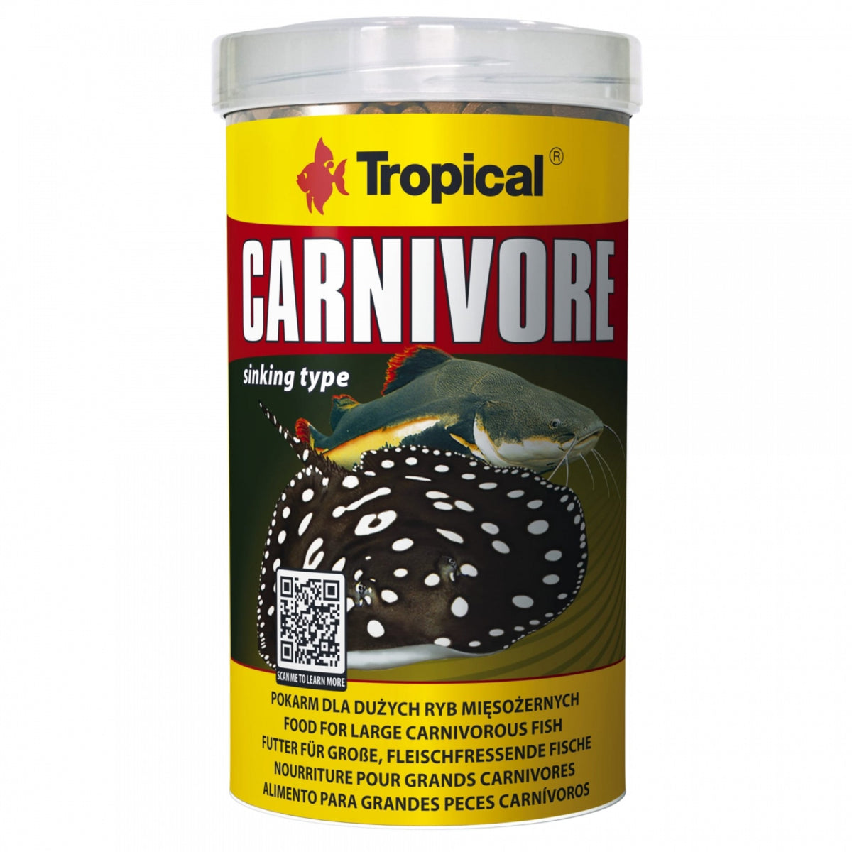 מזון טרופיקל קרניבור Tropical Carnivore 1000 מ"ל