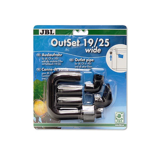 JBL OutSet פתח רחב 19/25 | סט יציאת מים לחליל לפילטר חיצוני
